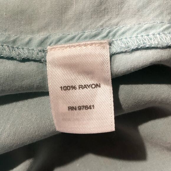 J. Jill Paisley Tunic Top Tank Sleeveless Boho Long Paisley Size Medium Petite - Picture 8 of 11